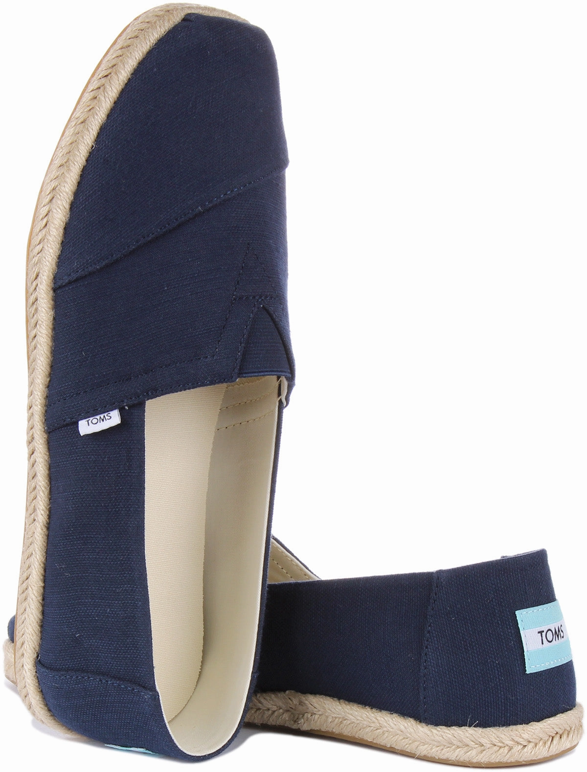 Toms Alpargata Rope In Navy For Men Easy Step Glide
