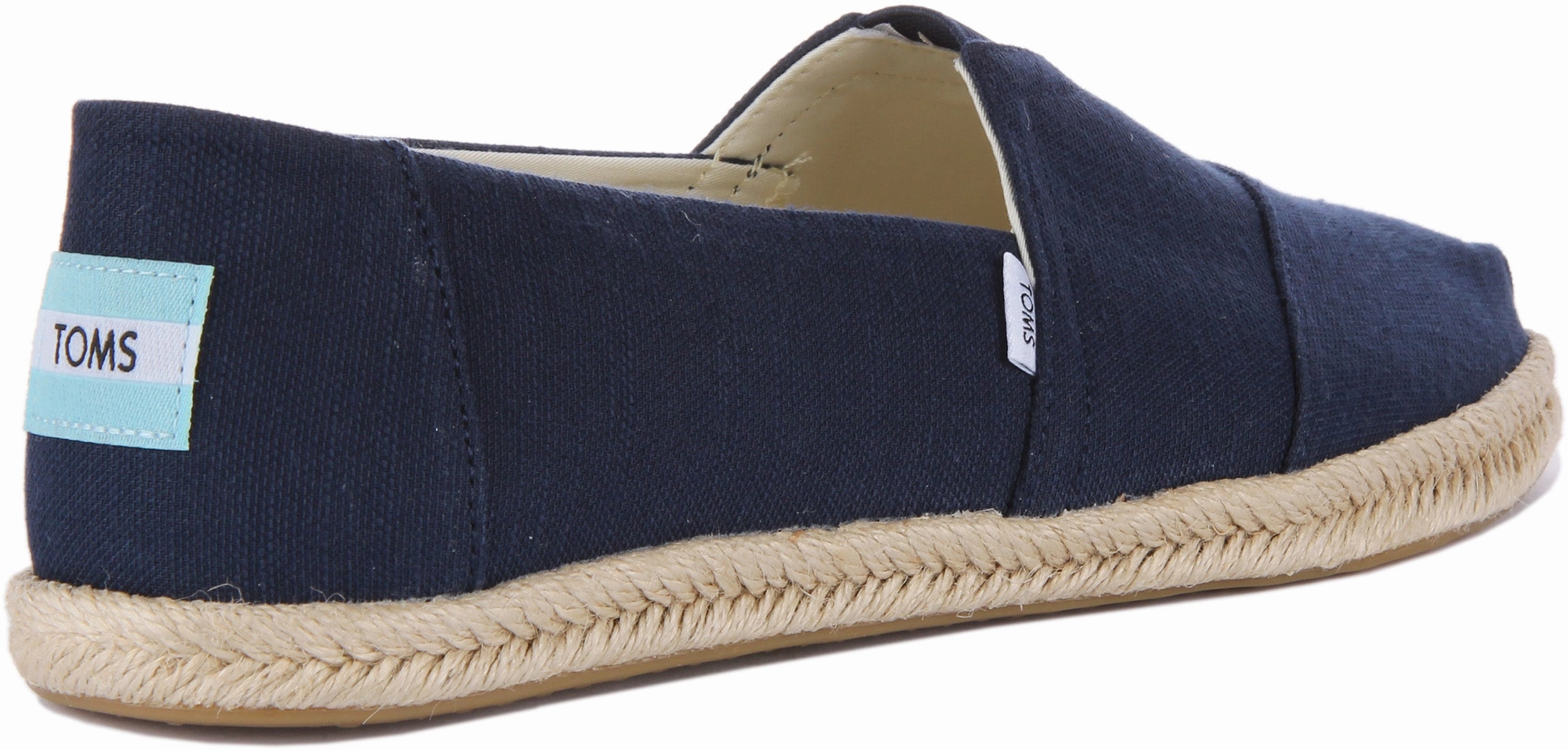 Toms Alpargata Rope In Navy For Men Easy Step Glide