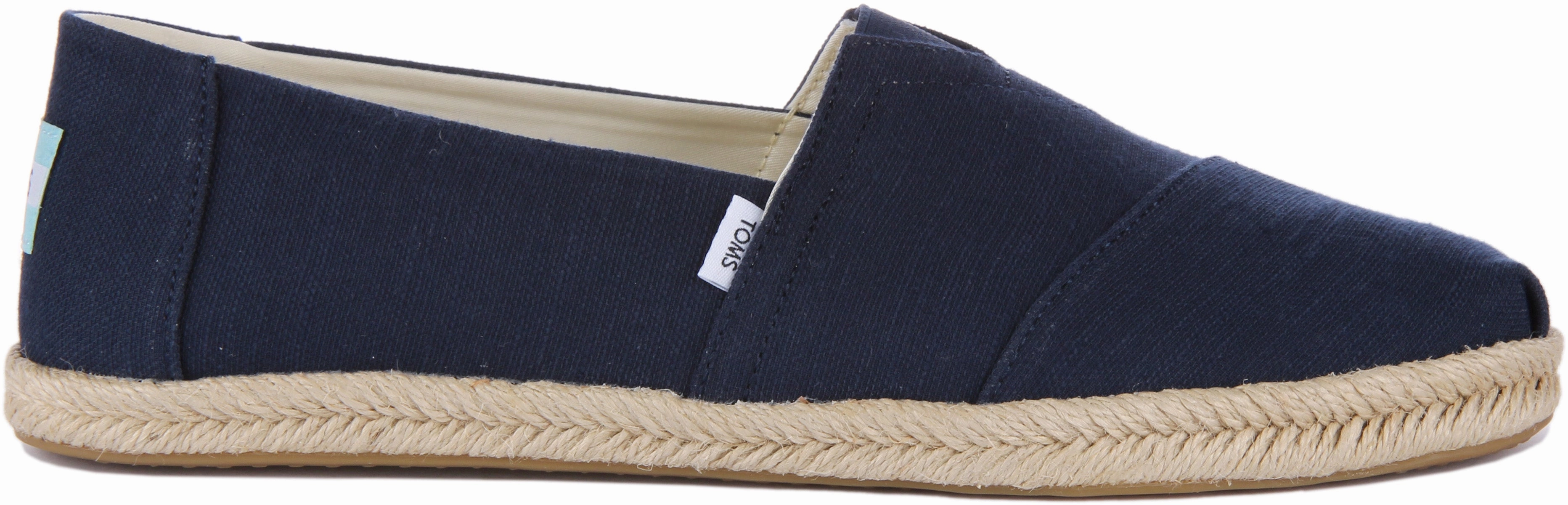 Toms Alpargata Rope In Navy For Men Easy Step Glide