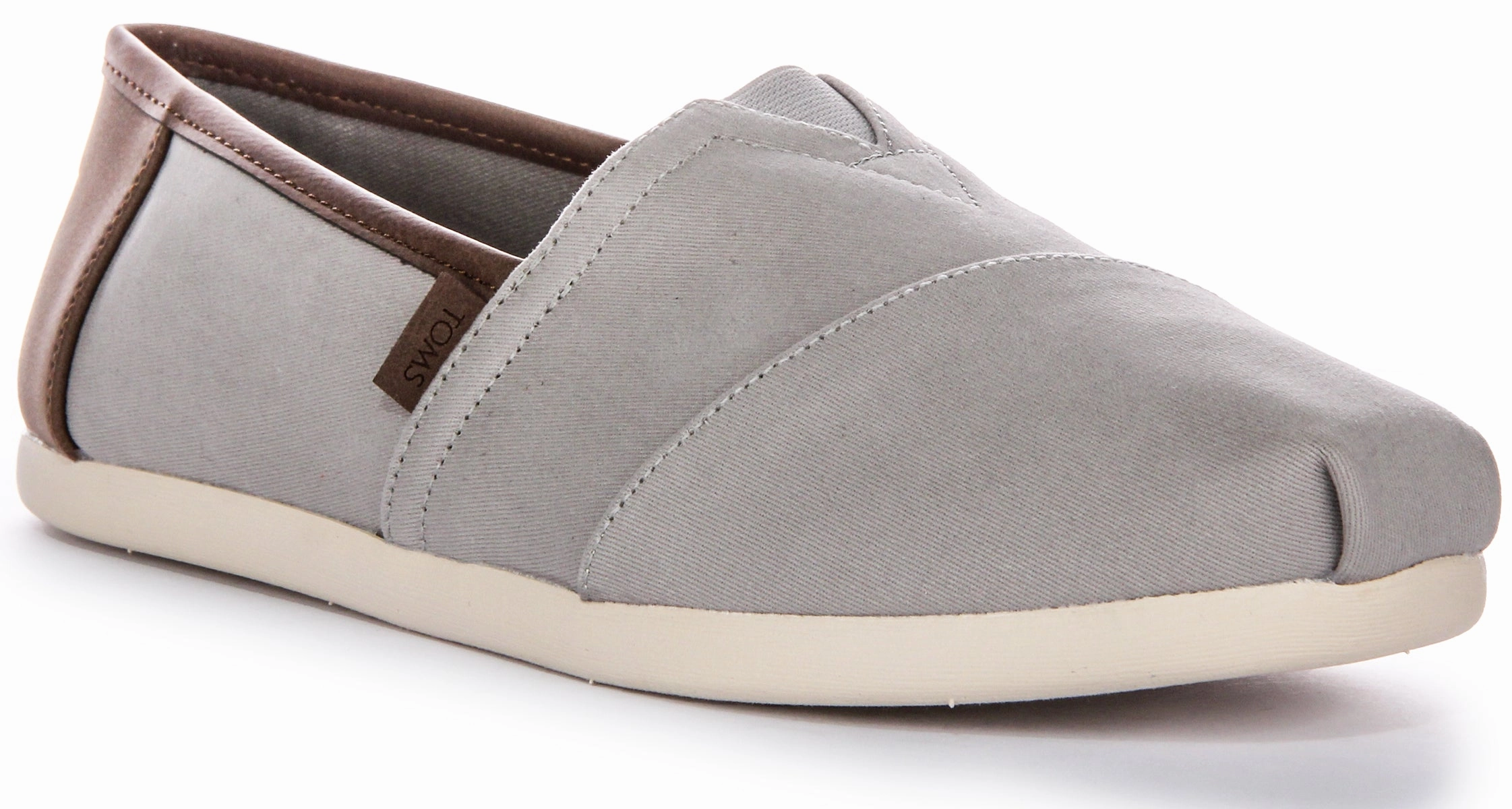Brand Pop Toms Alpargata Vegan In Grey For Men