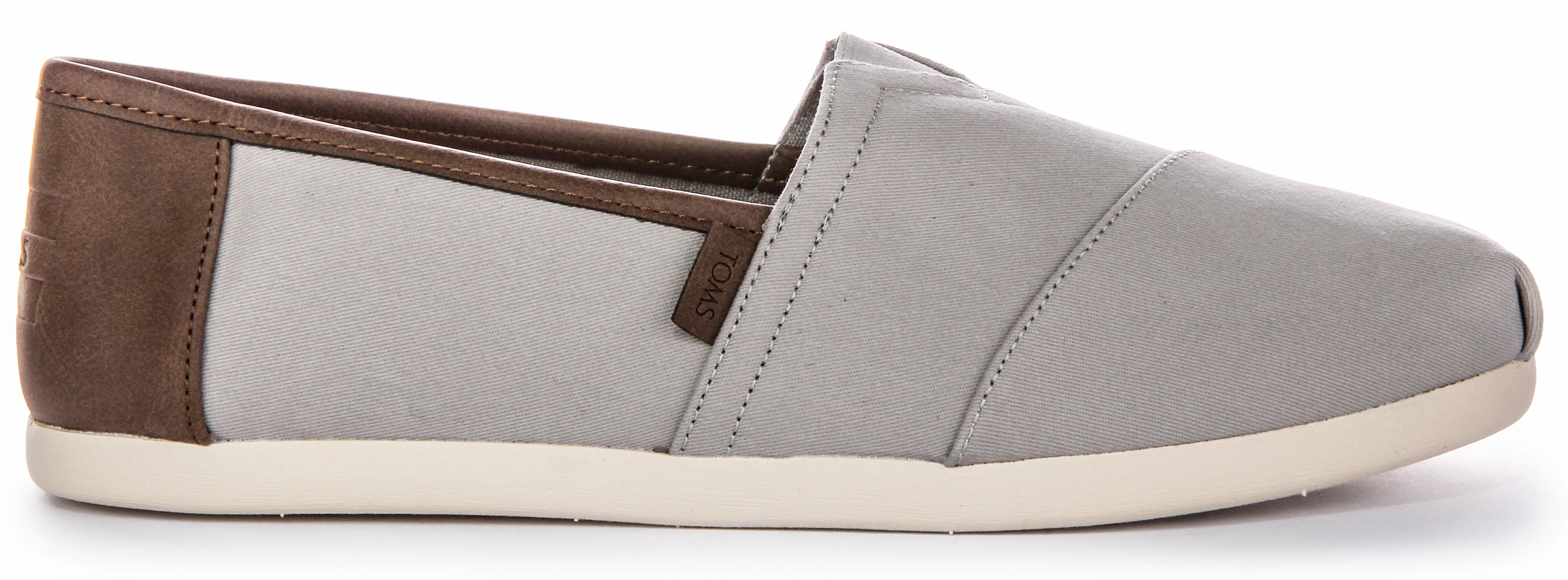Toms Alpargata Vegan In Grey For Men Active Step Move Glide-Out