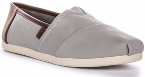 Brand Pop Toms Alpargata Vegan In Grey For Men