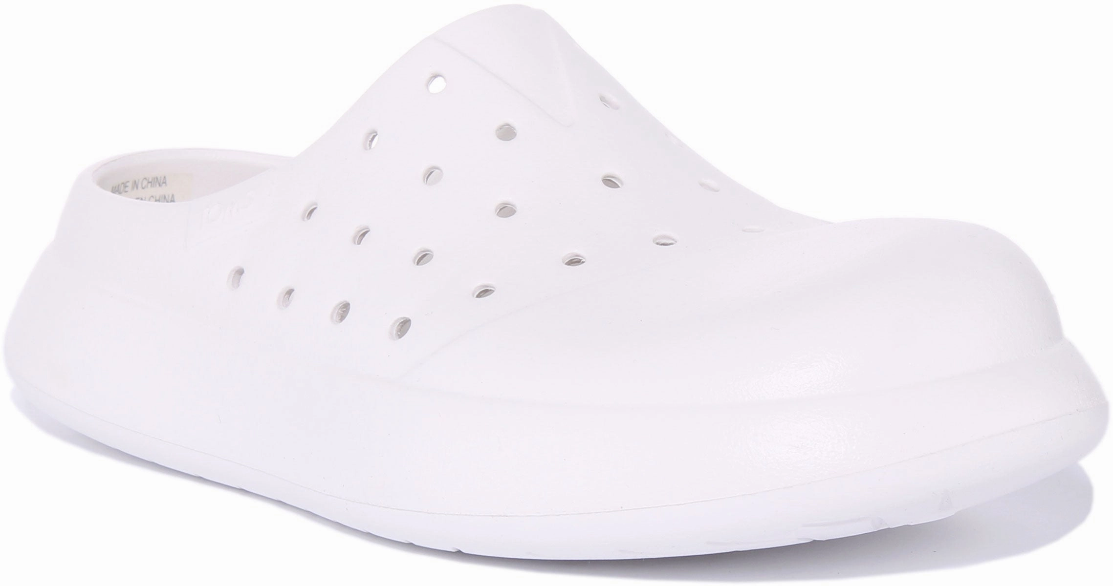 Toms Mallow Eco In White All Day Comfort Shoes Quick Slip On Style