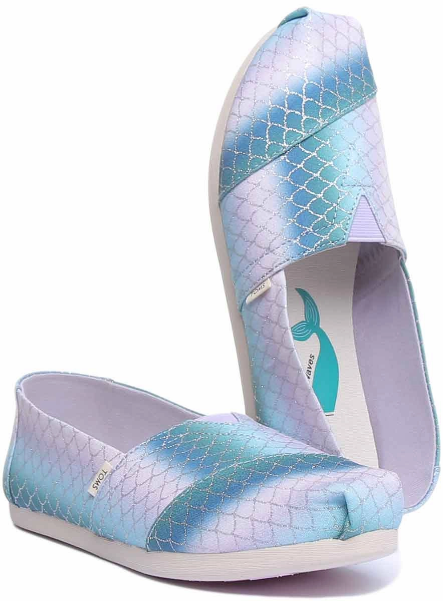 Toms Multi Iridescnt In Multi Colo Relax Fit