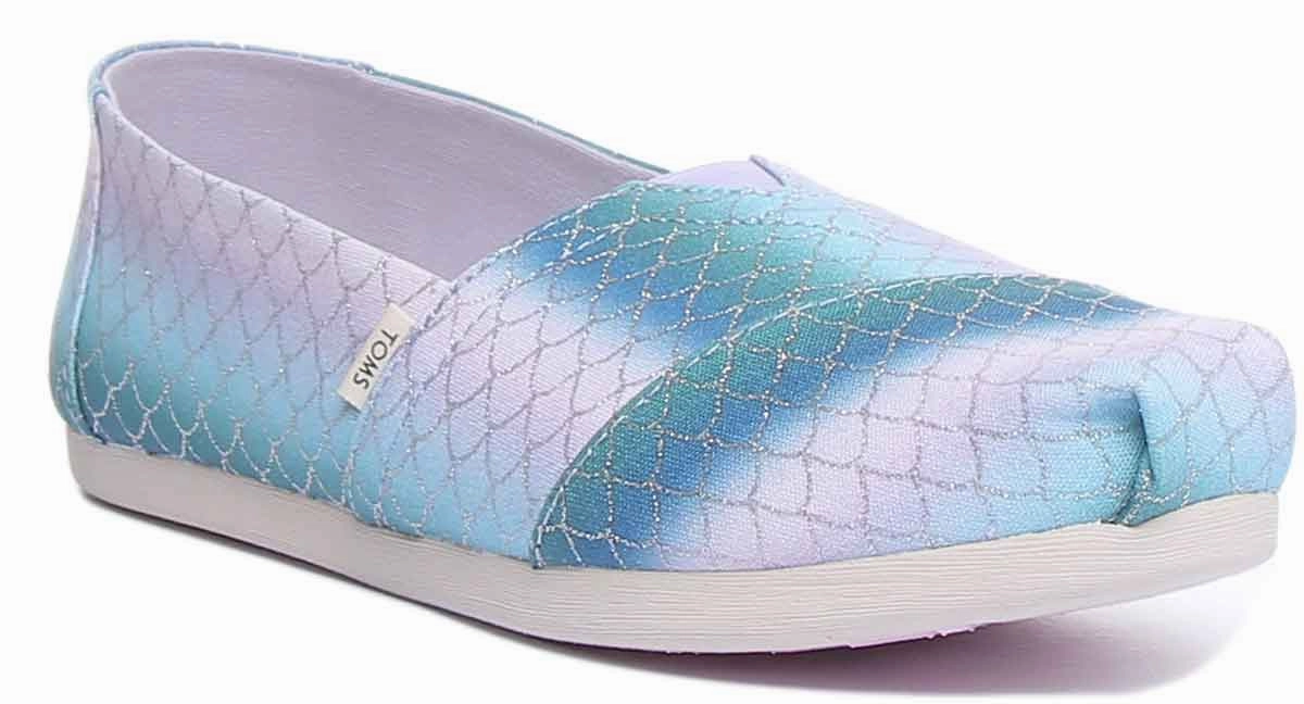 Easy Foot Wear Ultra light Toms Multi Iridescnt In Multi Colo