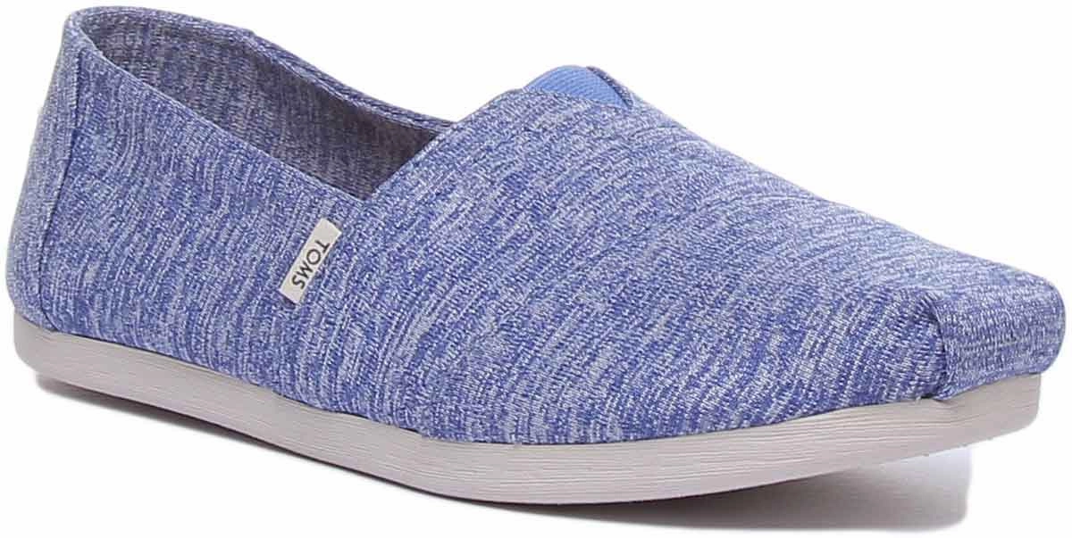 On The Go Slip Light Step Toms Repreve Recycle In Blue