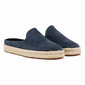 Sport Move Office Go TOMS Santiago Suede Men's Navy Mules
