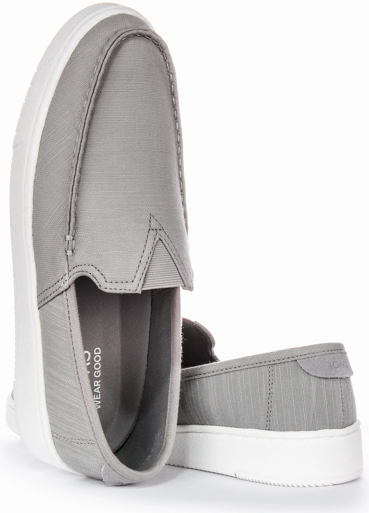 Toms Travel Lite In Grey For Men Lightweight Upper