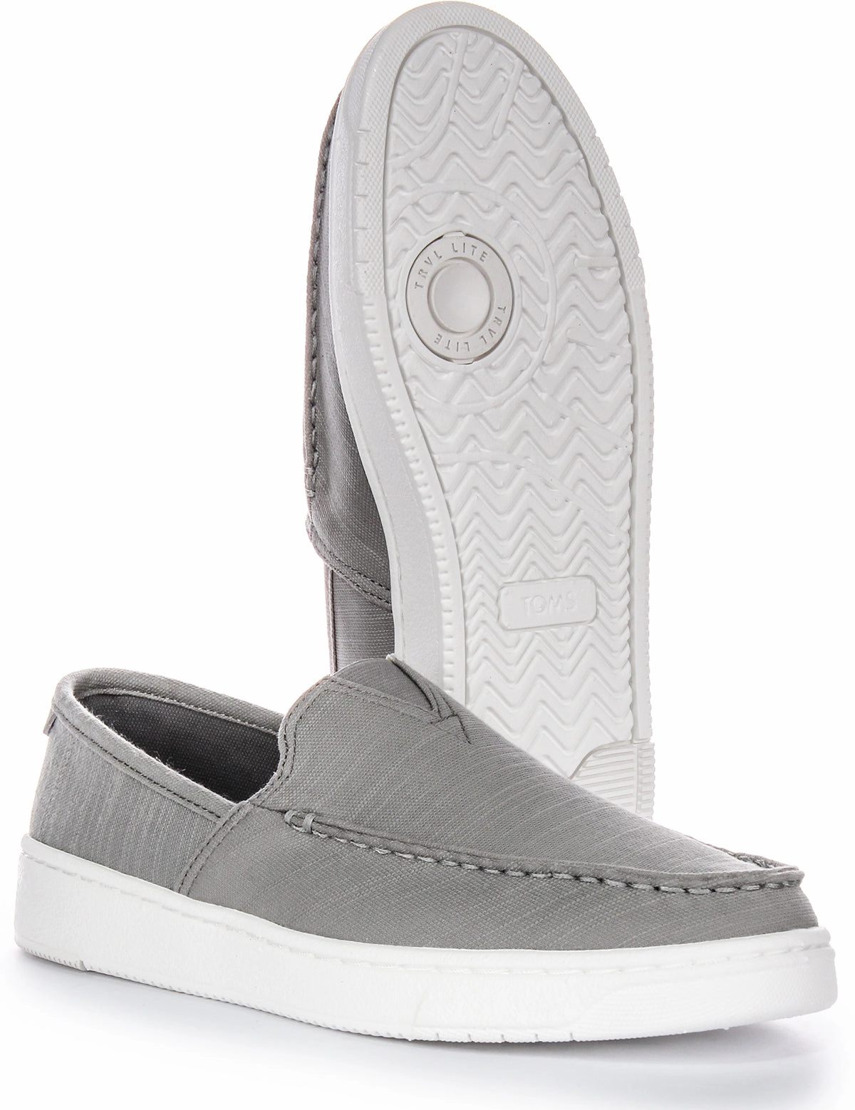 Toms Travel Lite In Grey For Men Lightweight Upper