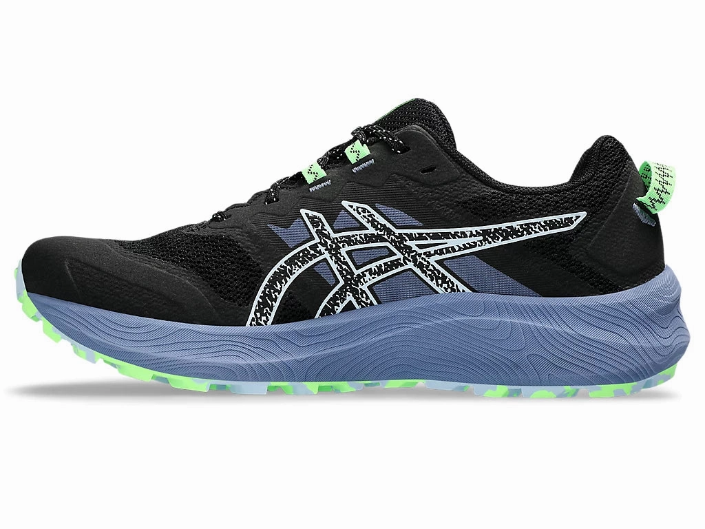 Total Comfort Wrap ASICS Trabuco Terra 2 (Black/Light Blue) Mens