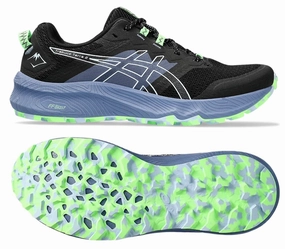 Multi-functional breathability ASICS Trabuco Terra 2 (Black/Light Blue) Mens