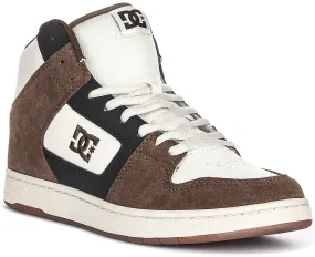 Dc Shoes Manteca 4 Hi In Tan For Men Comfort System Cool Mesh