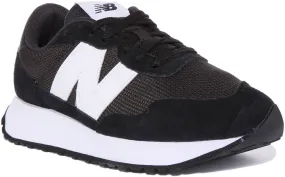 New Balance Ms237 In Black White Sporty Vibe