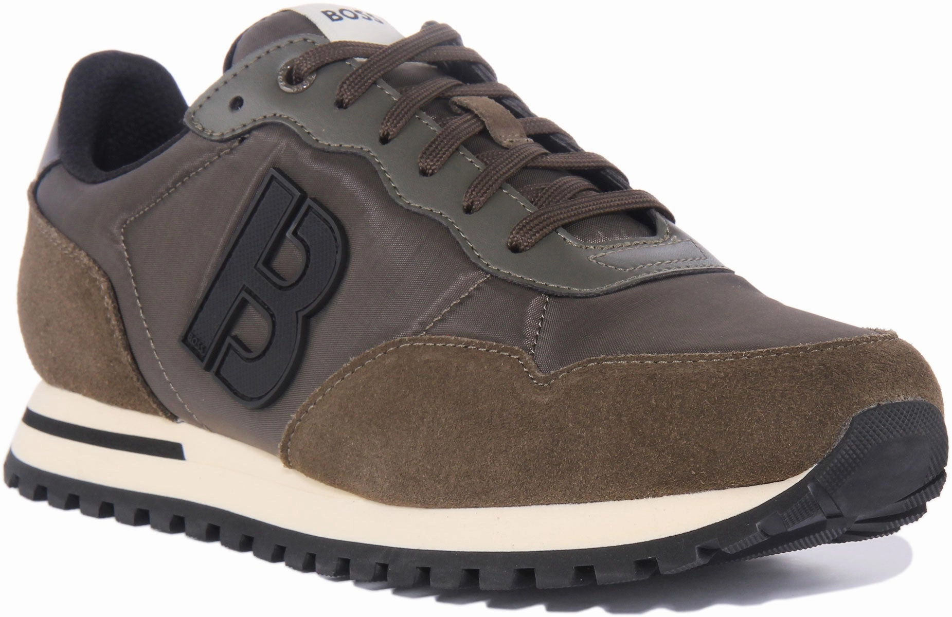 Anti rust Breathable Fit Boss Parker L Run In Olive For Men