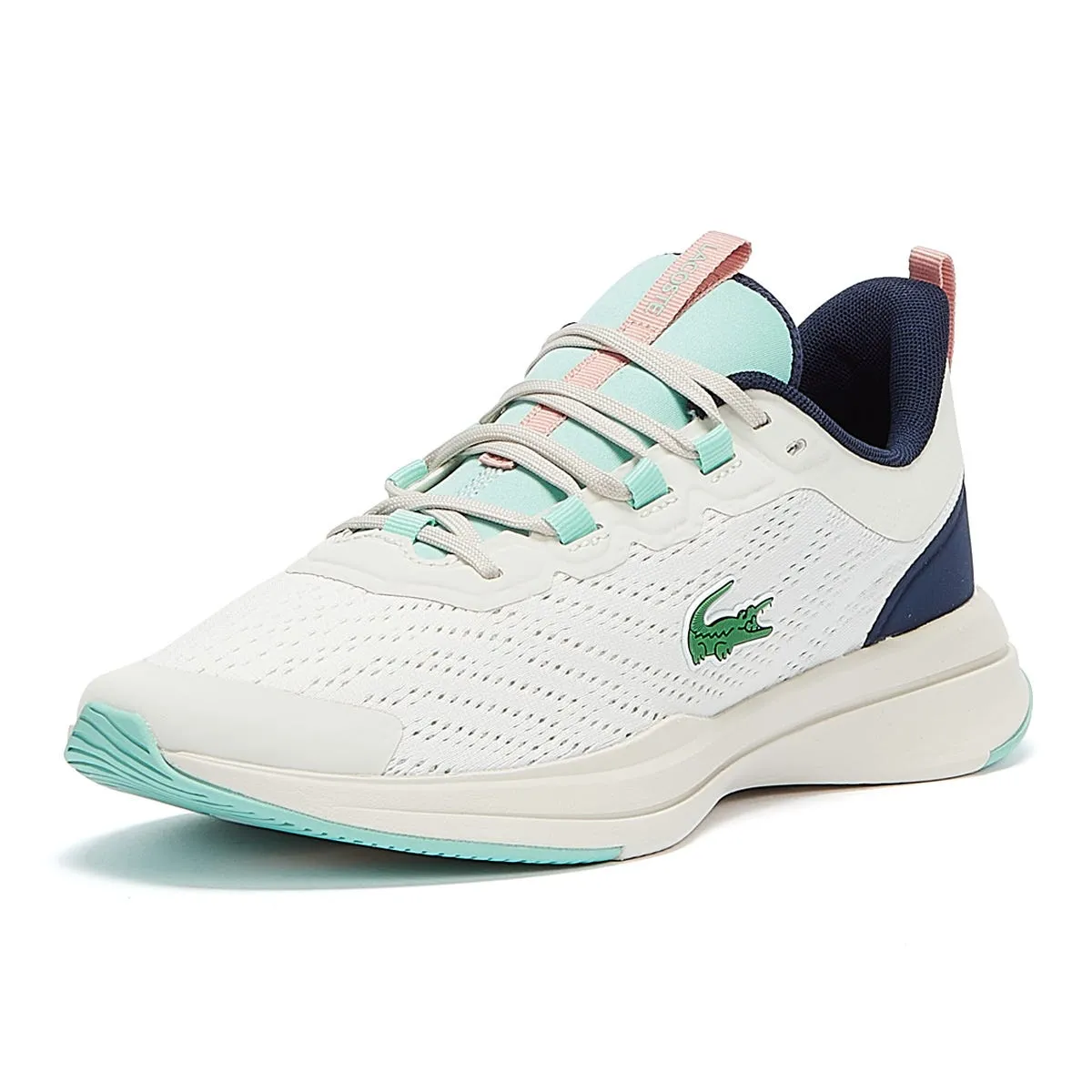 Traction Boost Lacoste Run Spin Womens Off White Trainers