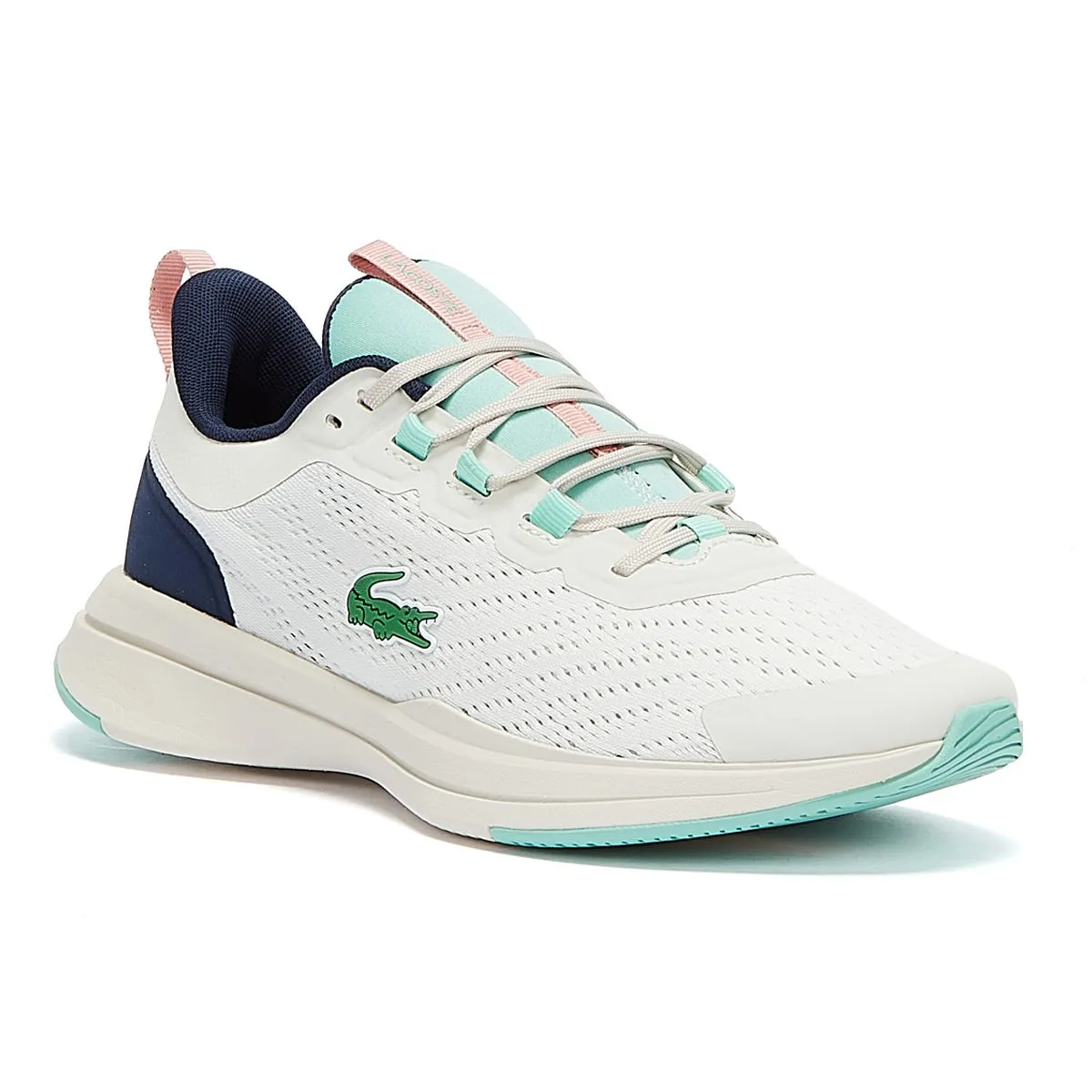 Traction Boost Lacoste Run Spin Womens Off White Trainers