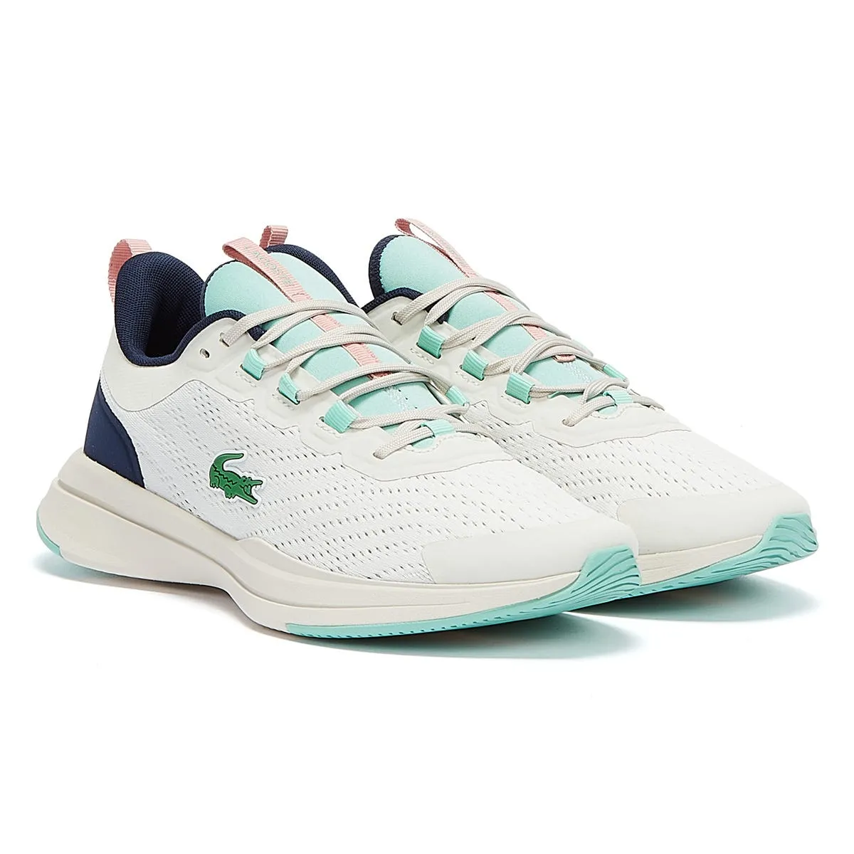 Support Layer Lacoste Run Spin Womens Off White Trainers