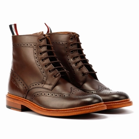 Trendy Design Ben Sherman Arthur Leather Men's Mocha Boots