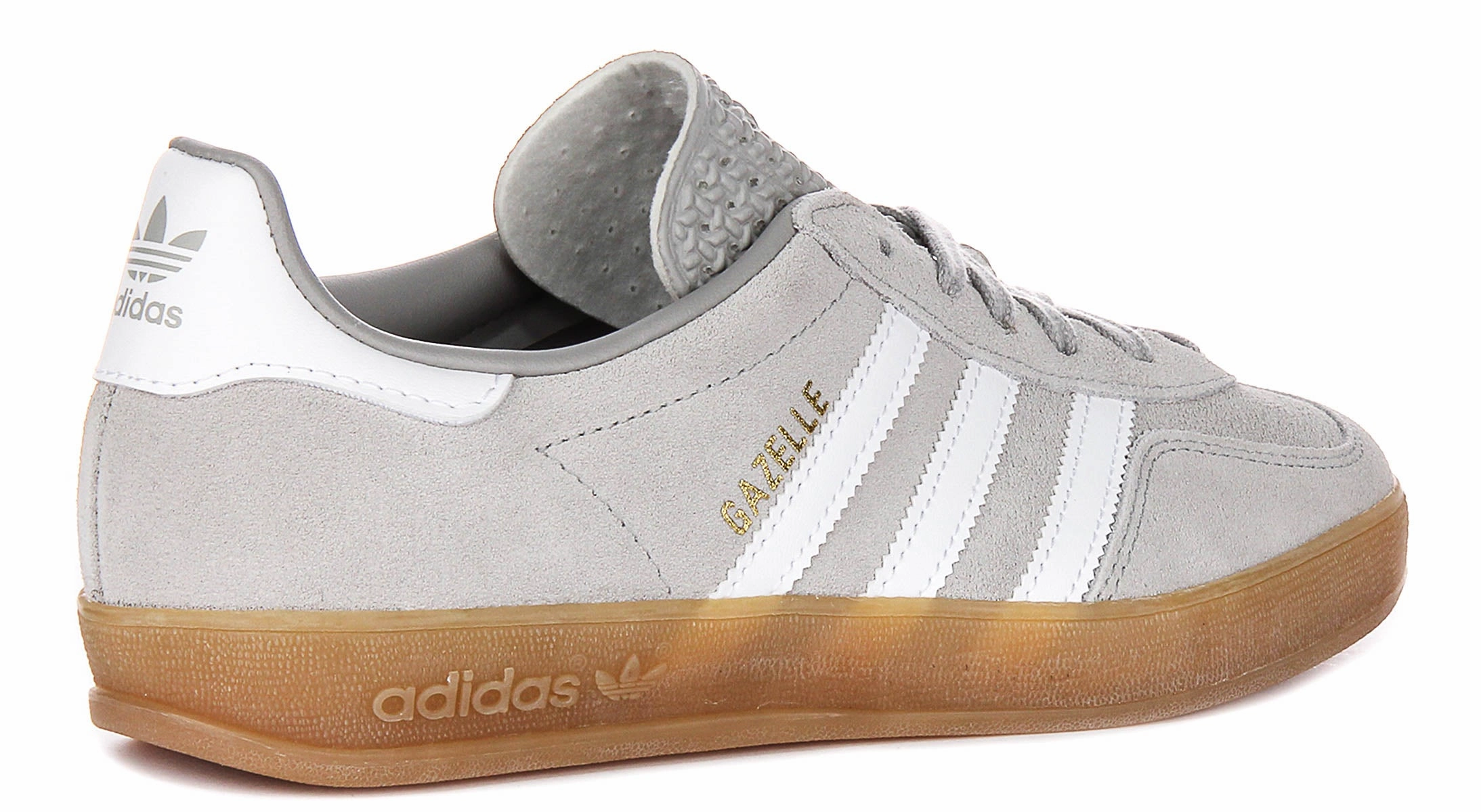 Traction Sole Adidas Gazelle Indoor In Grey White For Men