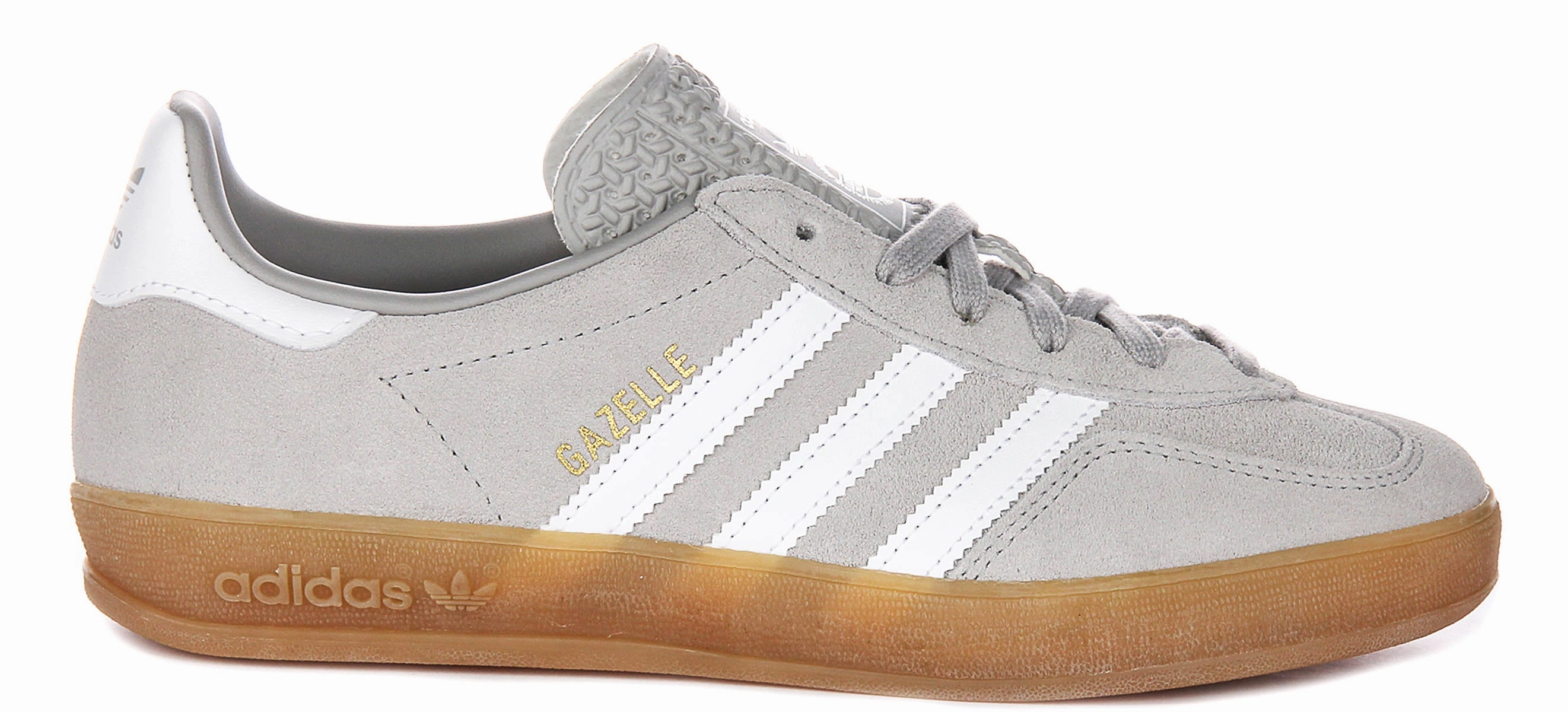 Traction Sole Adidas Gazelle Indoor In Grey White For Men