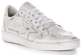 Easy To Clean Golden Goose Ball Star In White For Men