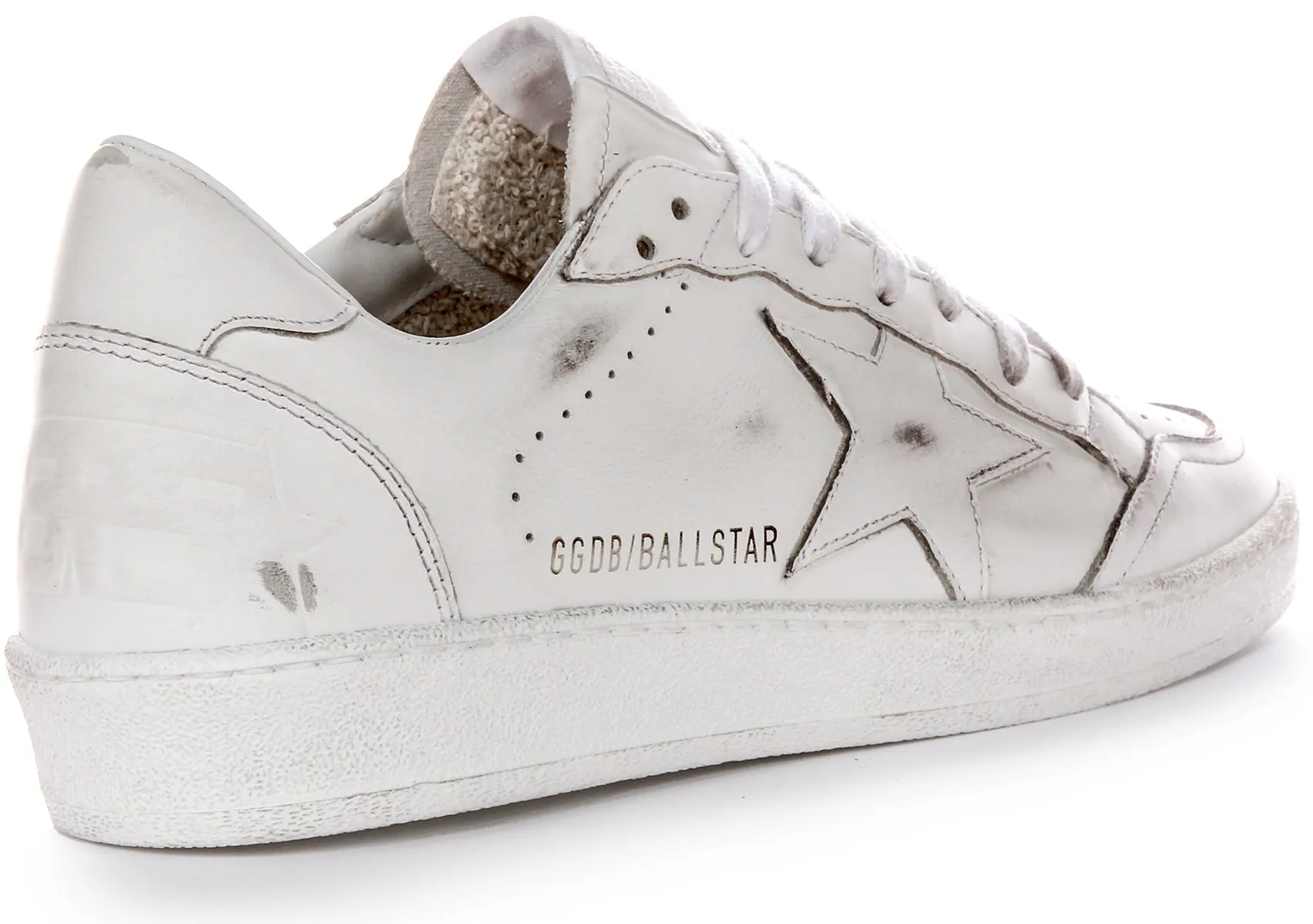 Trail grip Golden Goose Ball Star In White For Men