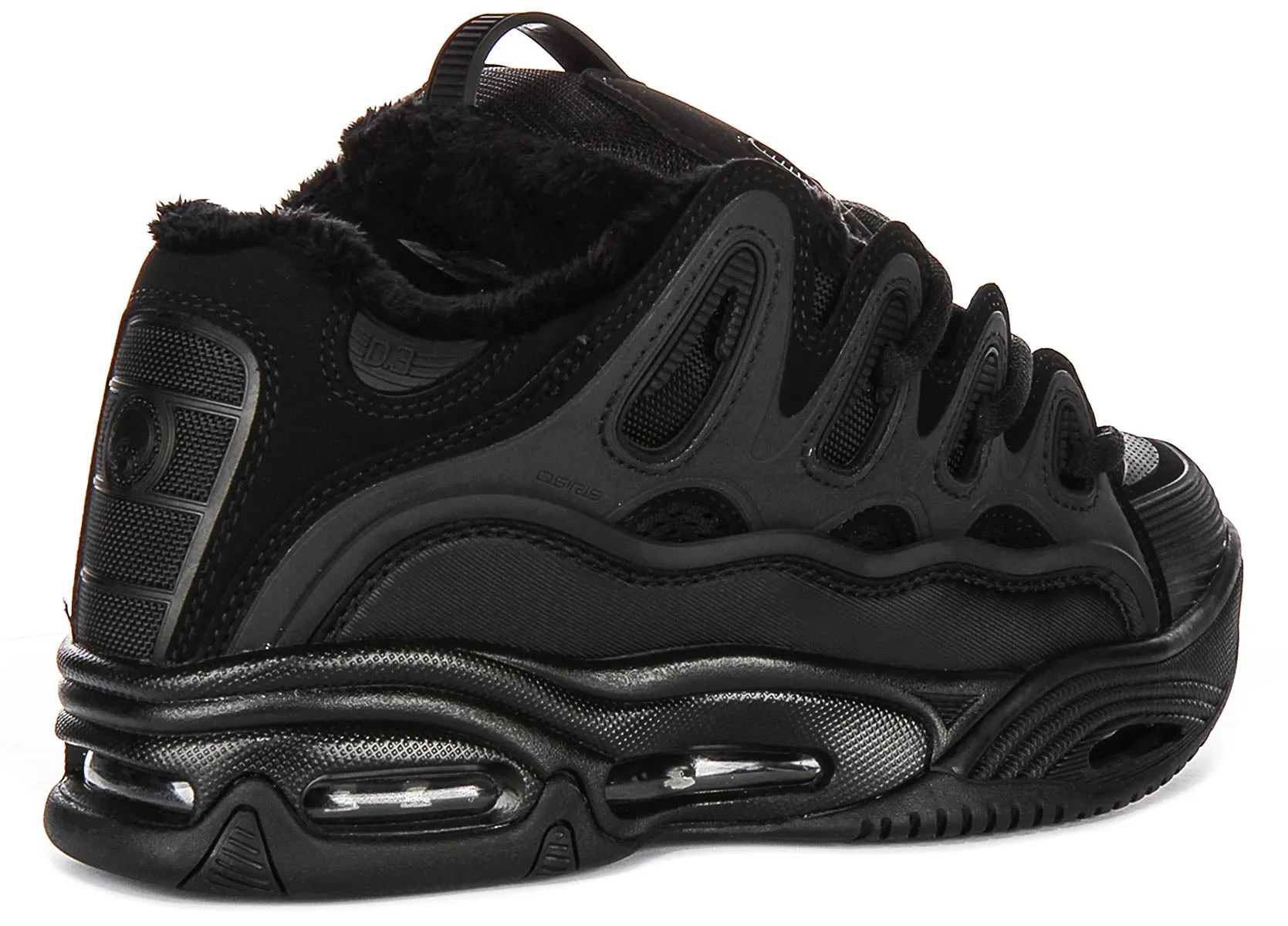 Trail grip Osiris D3 2001 In All Black