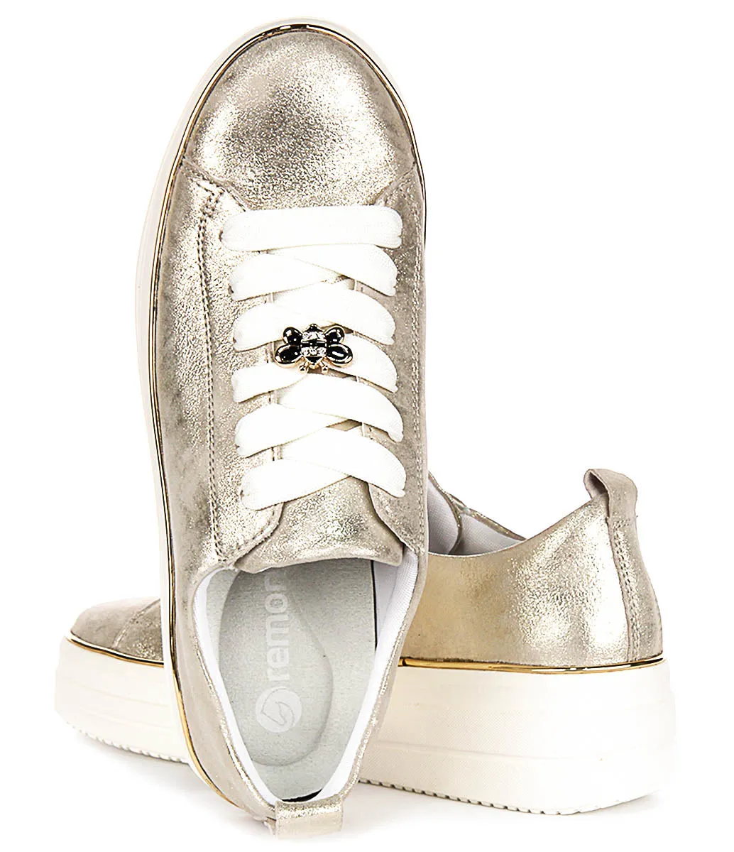 Trail grip Remonte D1C03-60 In Gold For Women