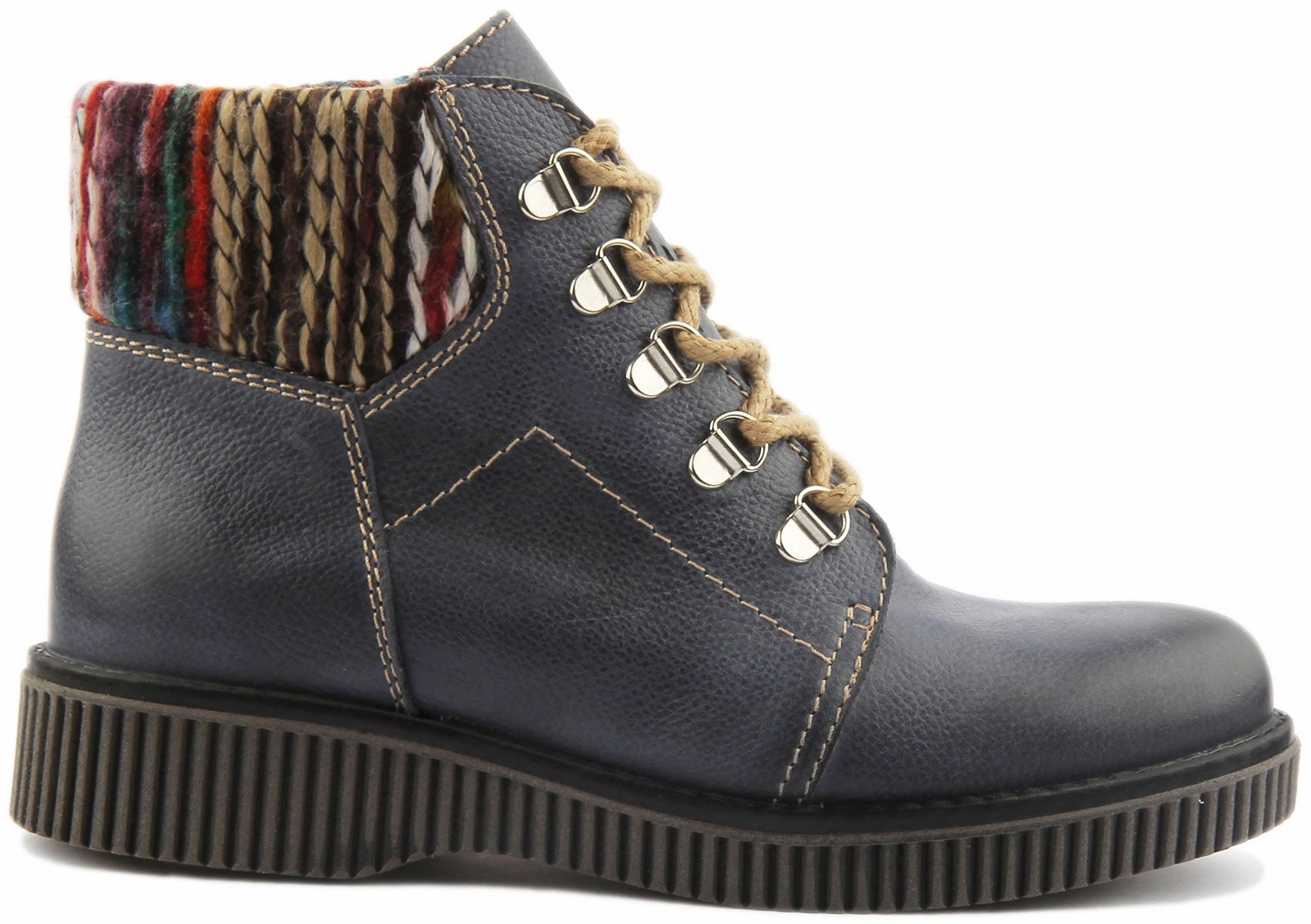 Trail Comfort Boots Justin Reess England Grace In Navy