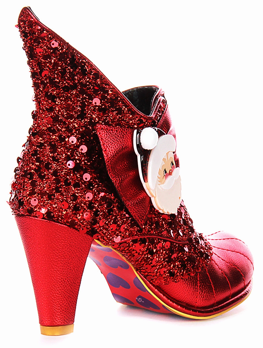 Trail Cushion Boots Gear Irregular Choice Fancyclaus Ankle Boots In Red For Women