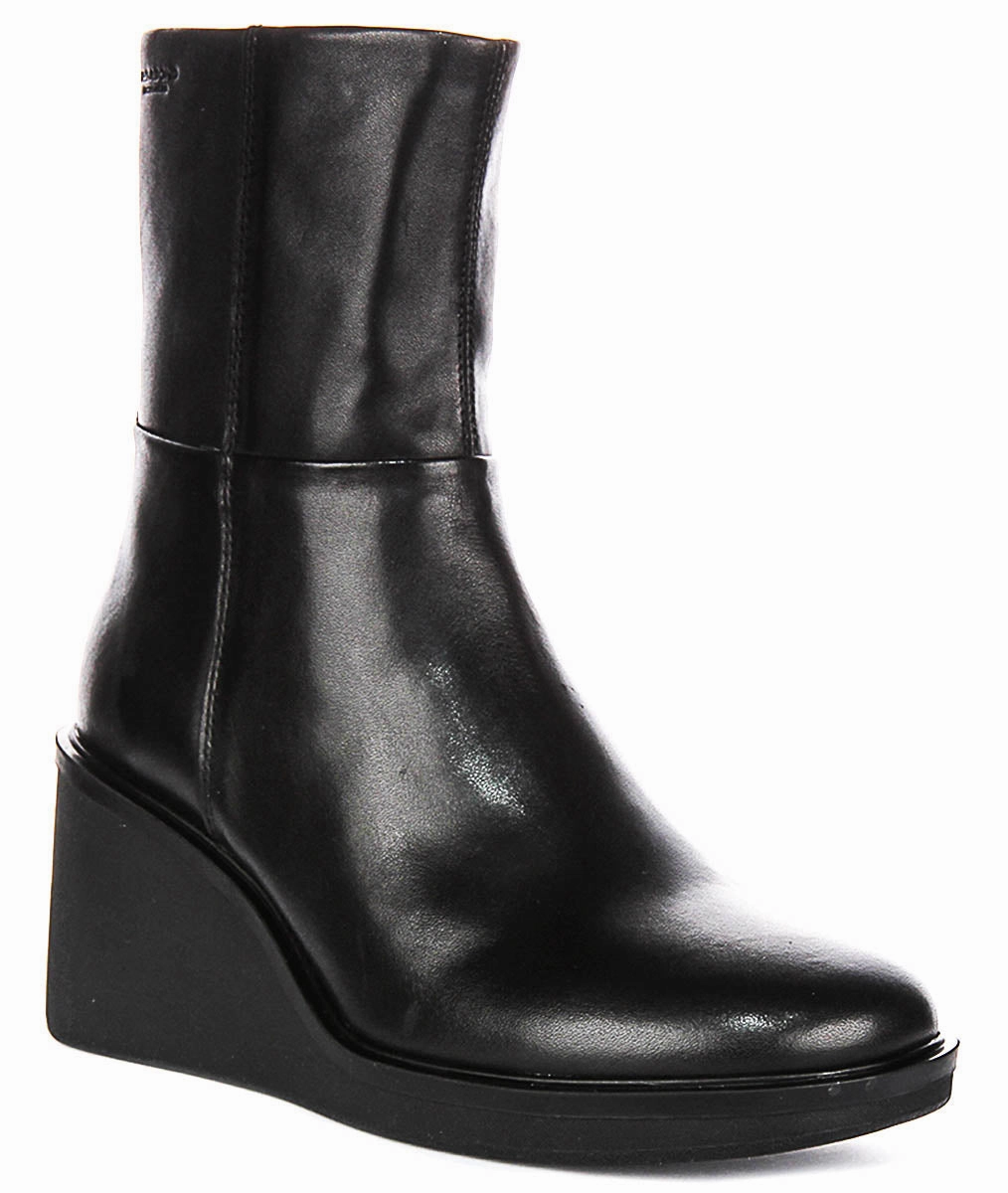 Backpacking Support Remote Hiking Vagabond Deena Wedge Boots In Black For Women