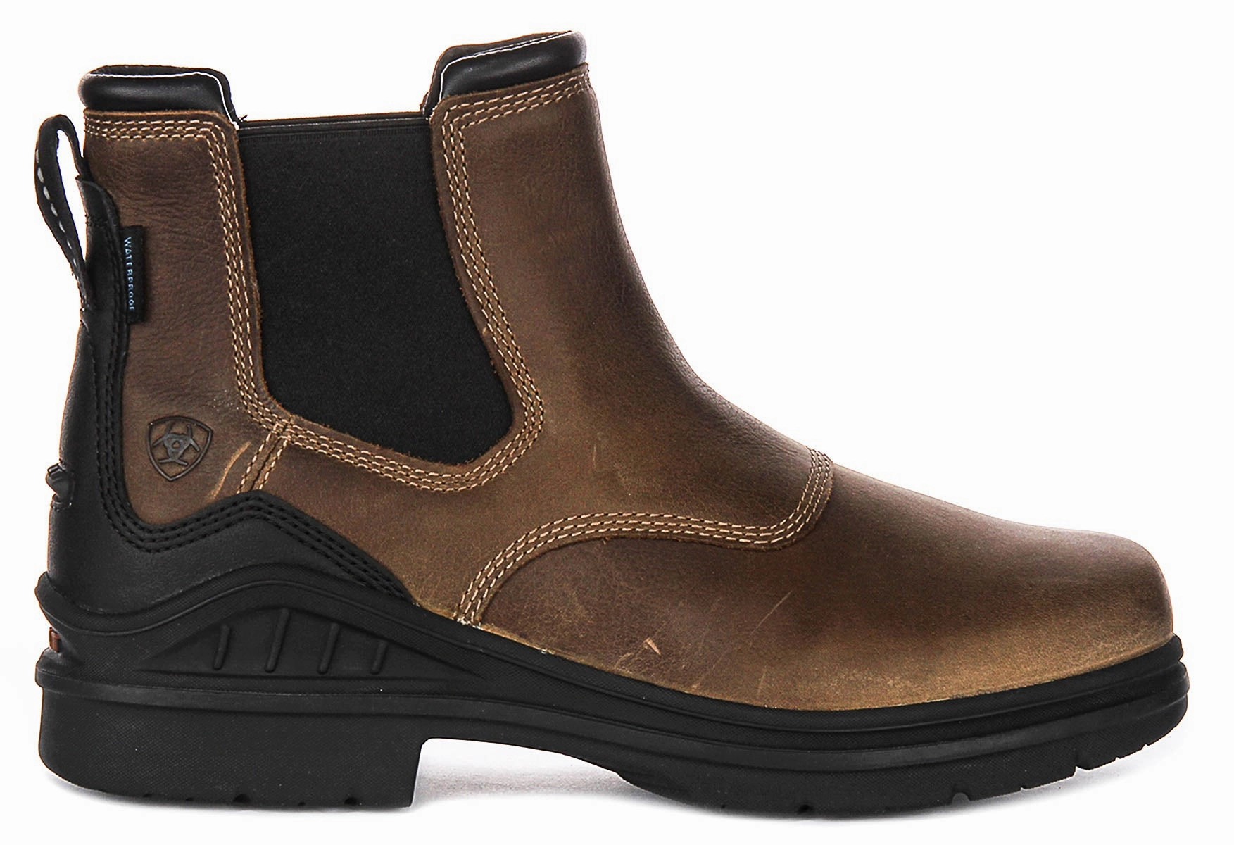 Trail Energy Boots Max Ariat Barnyard Twin Chelsea Boot In Brown