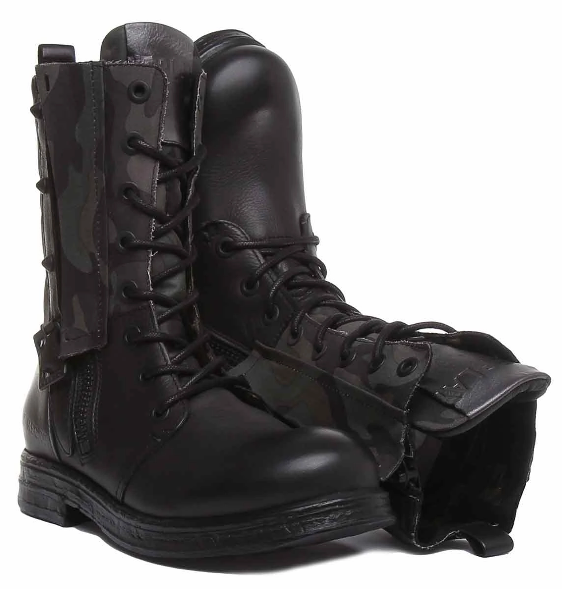 Trail Explorer Boots Gear Max Replay Darling In Black For Ladies