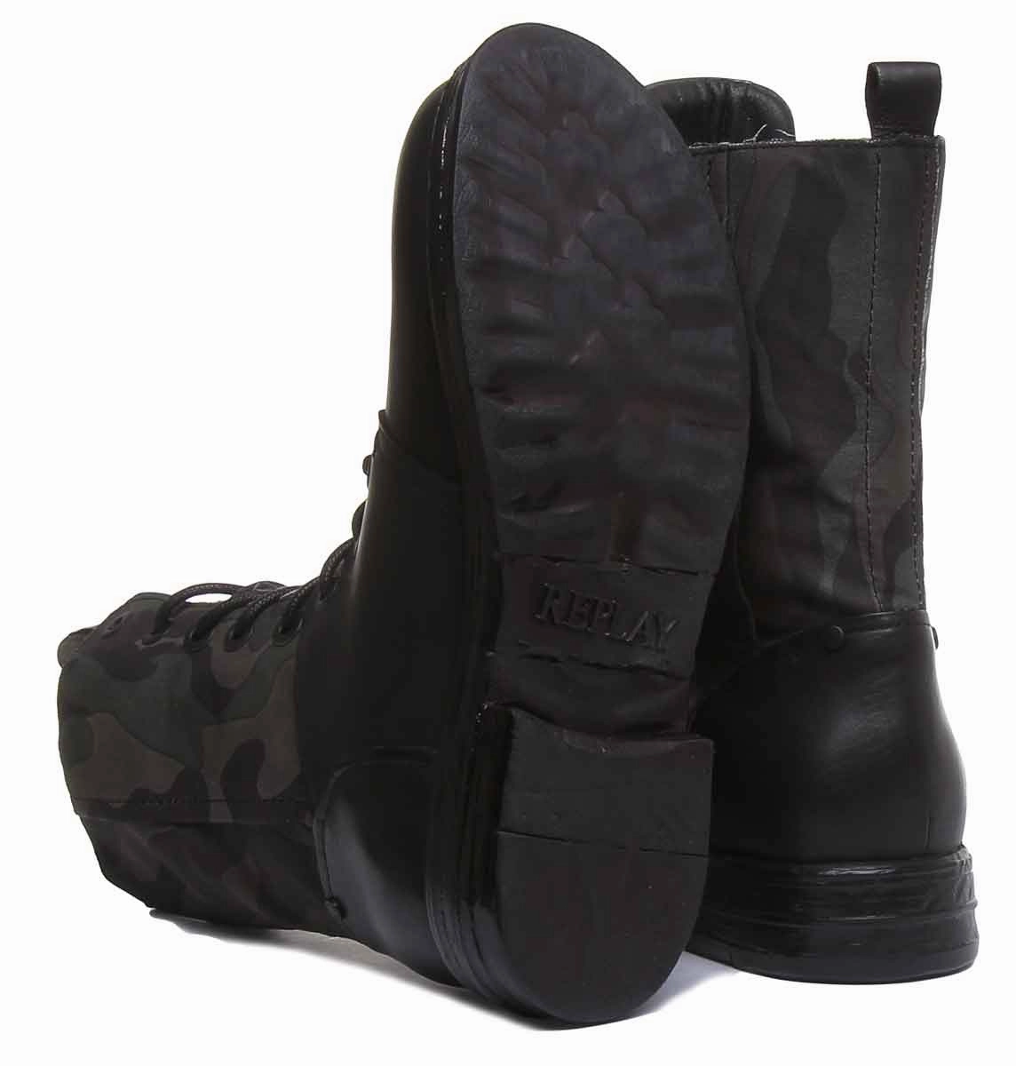 Trail Explorer Boots Gear Max Replay Darling In Black For Ladies