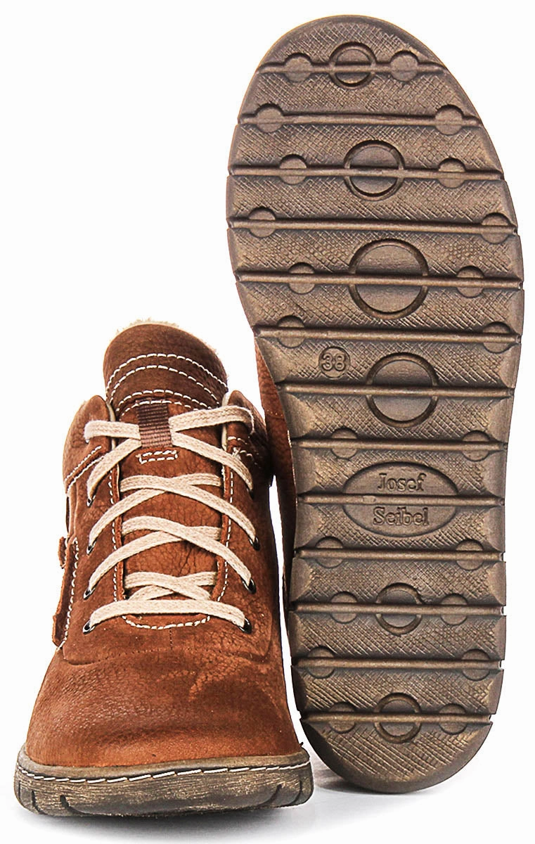 Trail Flex Boots Josef Seibel Steffi 53 In Cognac For Women