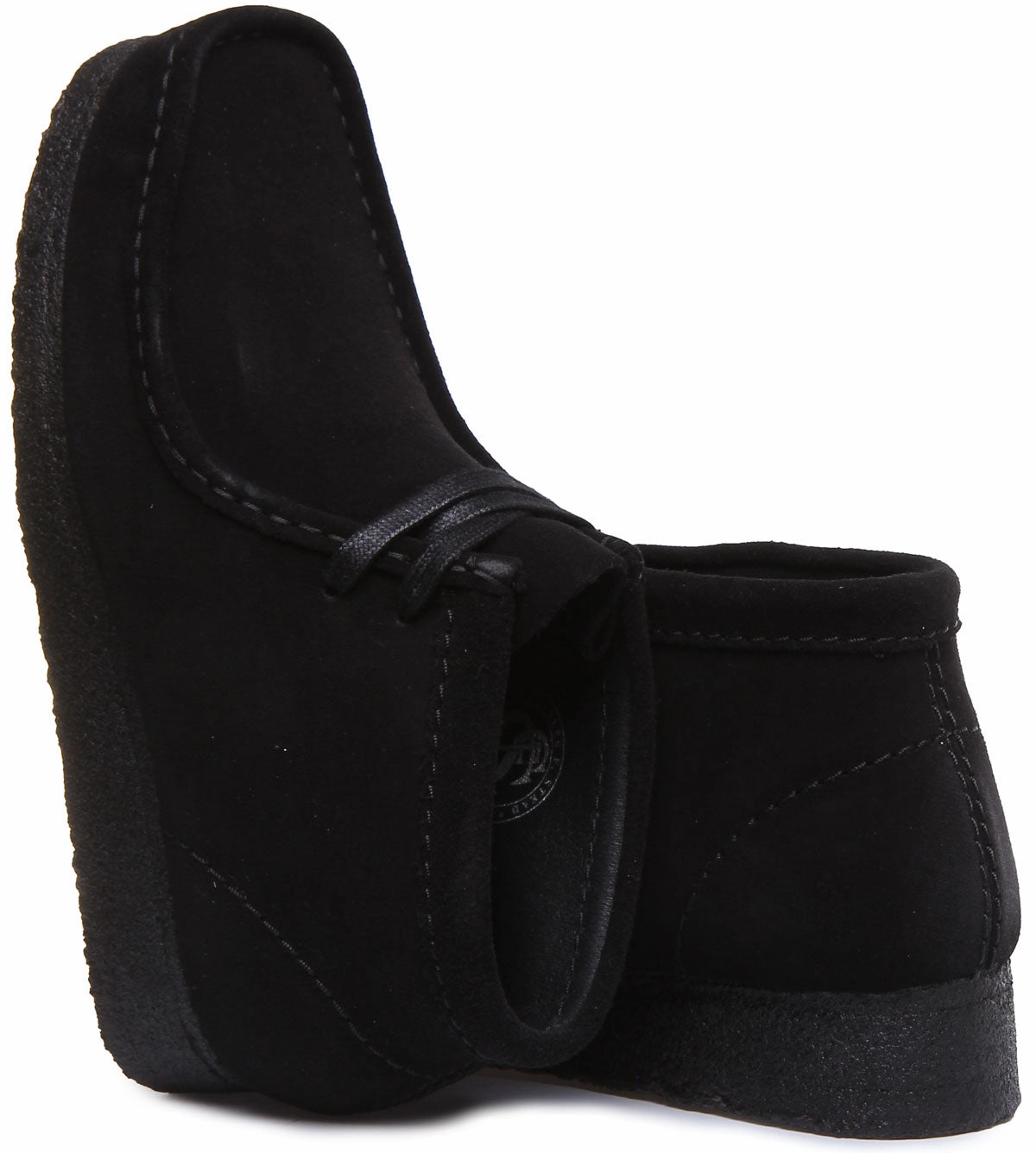 Trail Footcare Boots Max Clarks Originals Wallabee Boot In Black Suede