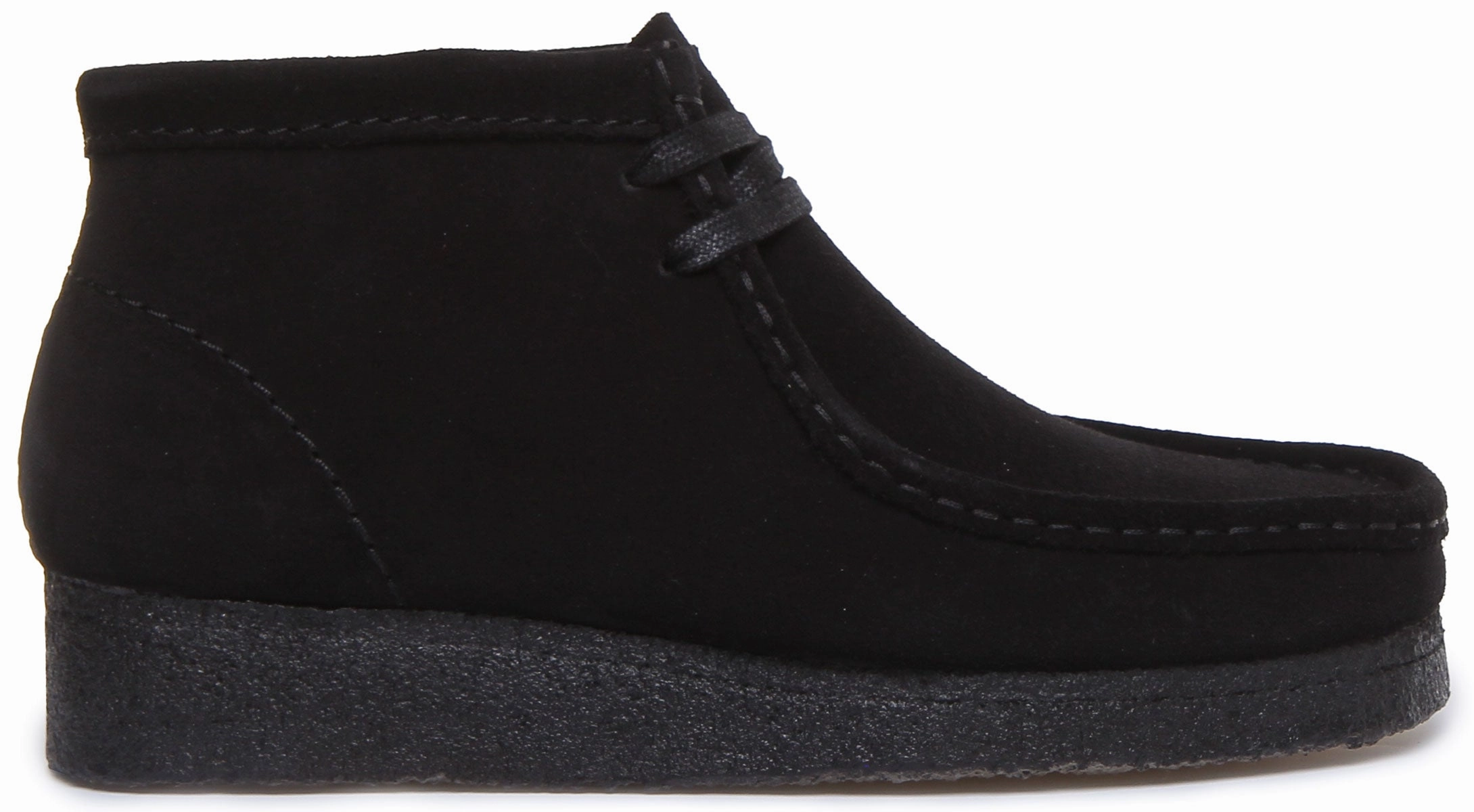 Trail Footcare Boots Max Clarks Originals Wallabee Boot In Black Suede