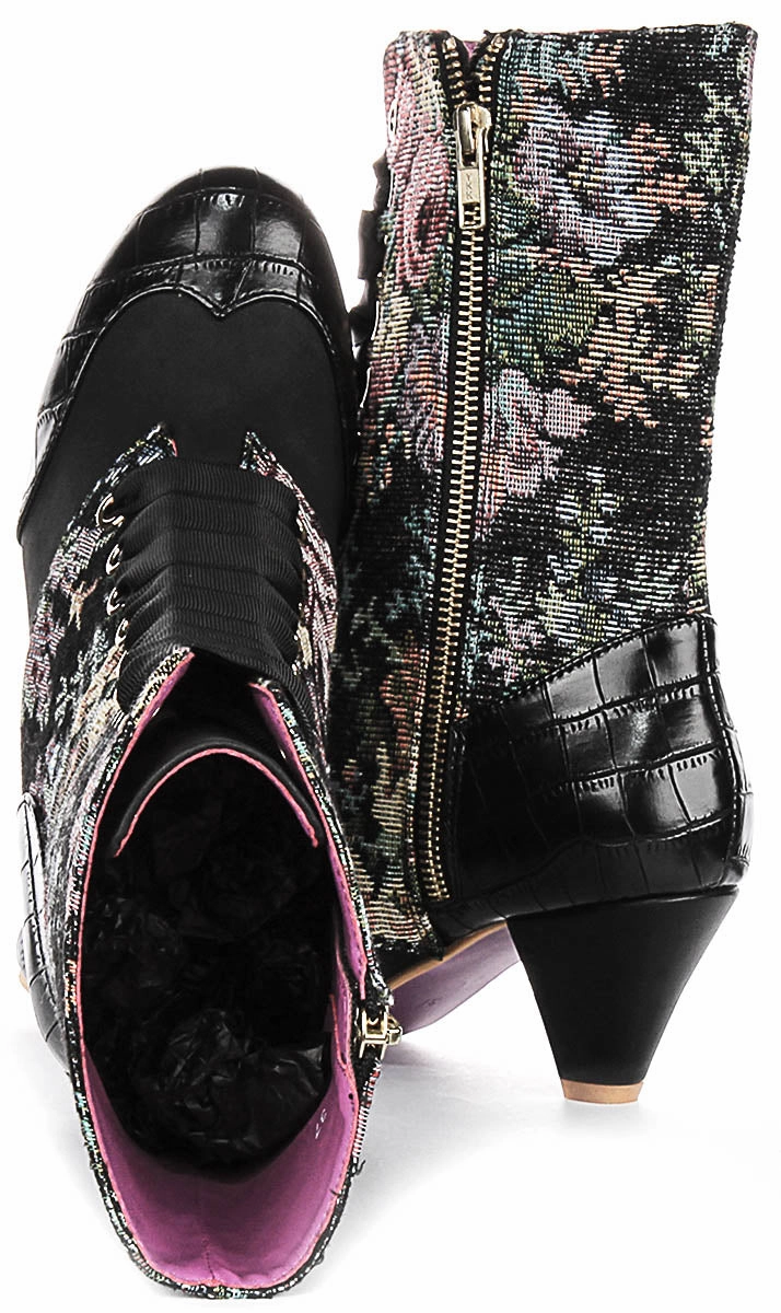 Trail Footgear Bed Of Roses Lost Lover In Black Multi For Women