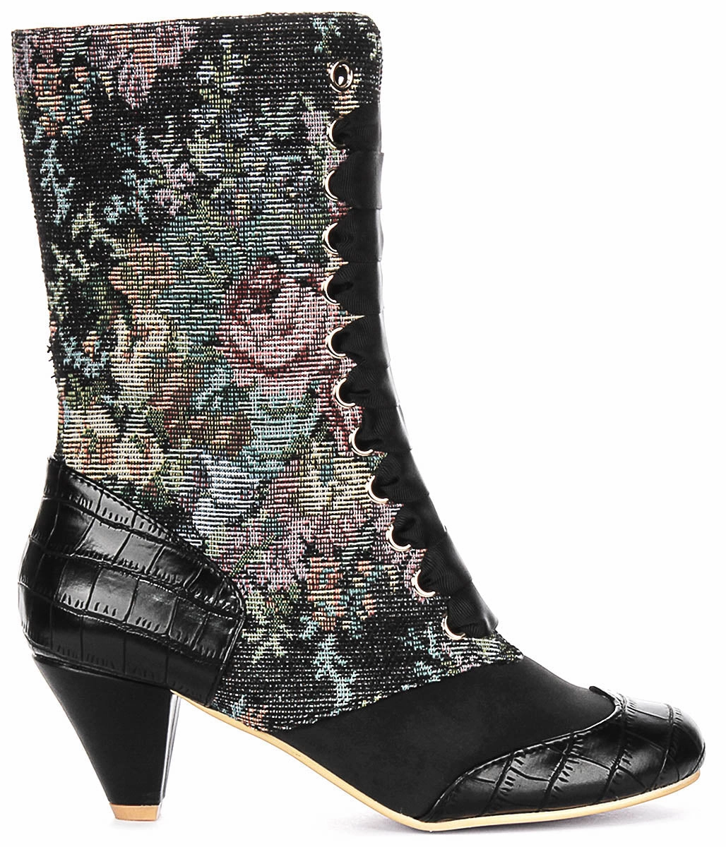 Trail Footgear Bed Of Roses Lost Lover In Black Multi For Women