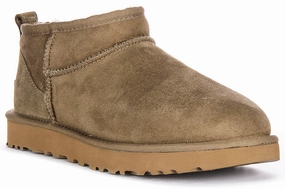 Ugg Classic Ultra Mini In Antilope For Women Stone Path