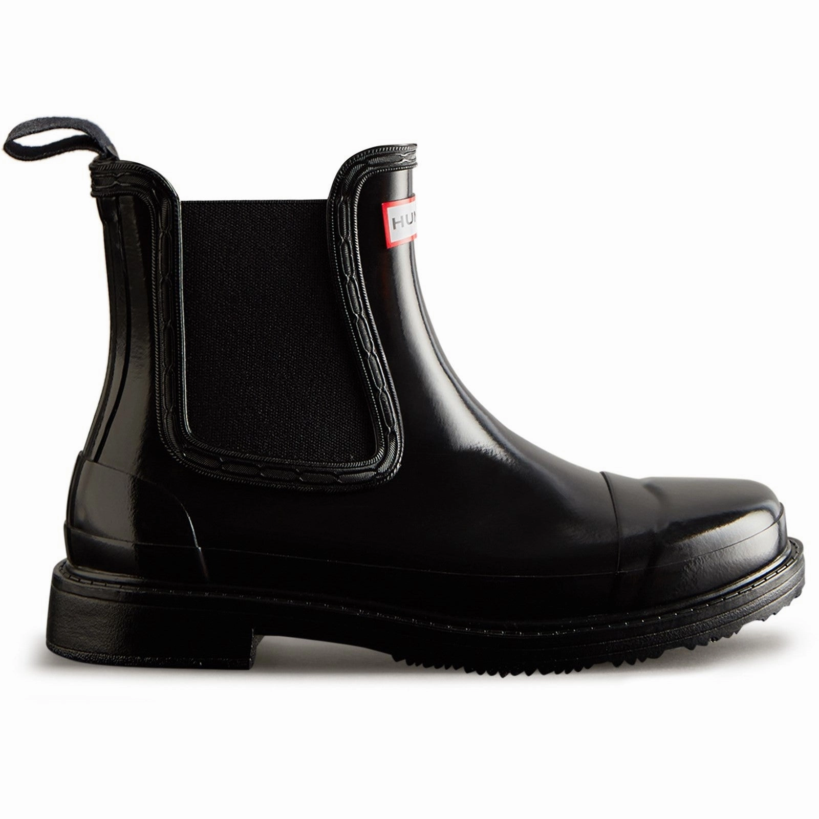 Trail Grip Max WFS1018RGL-BLK Commando Gloss Chelsea Boots Female Black