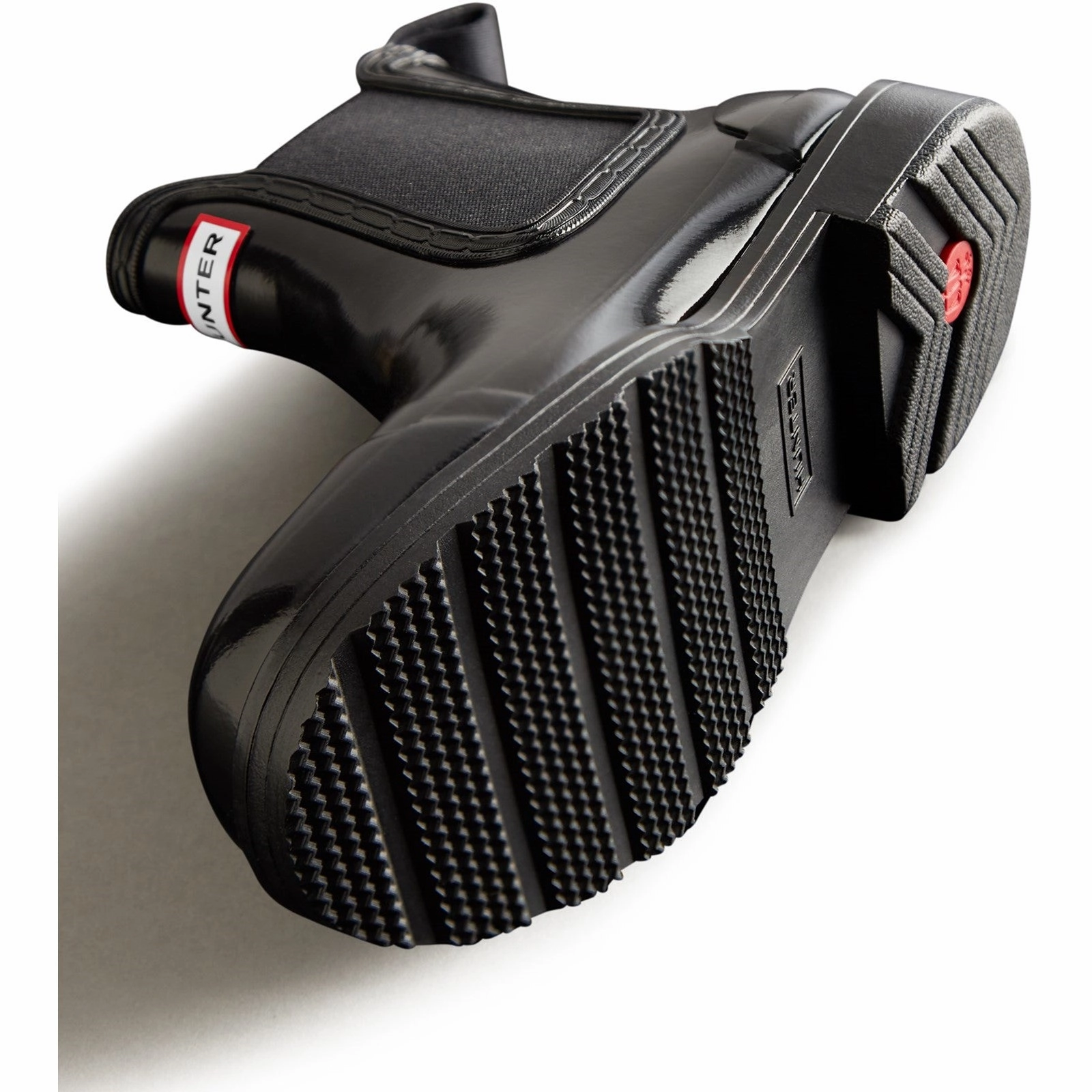 Trail Grip Max WFS1018RGL-BLK Commando Gloss Chelsea Boots Female Black