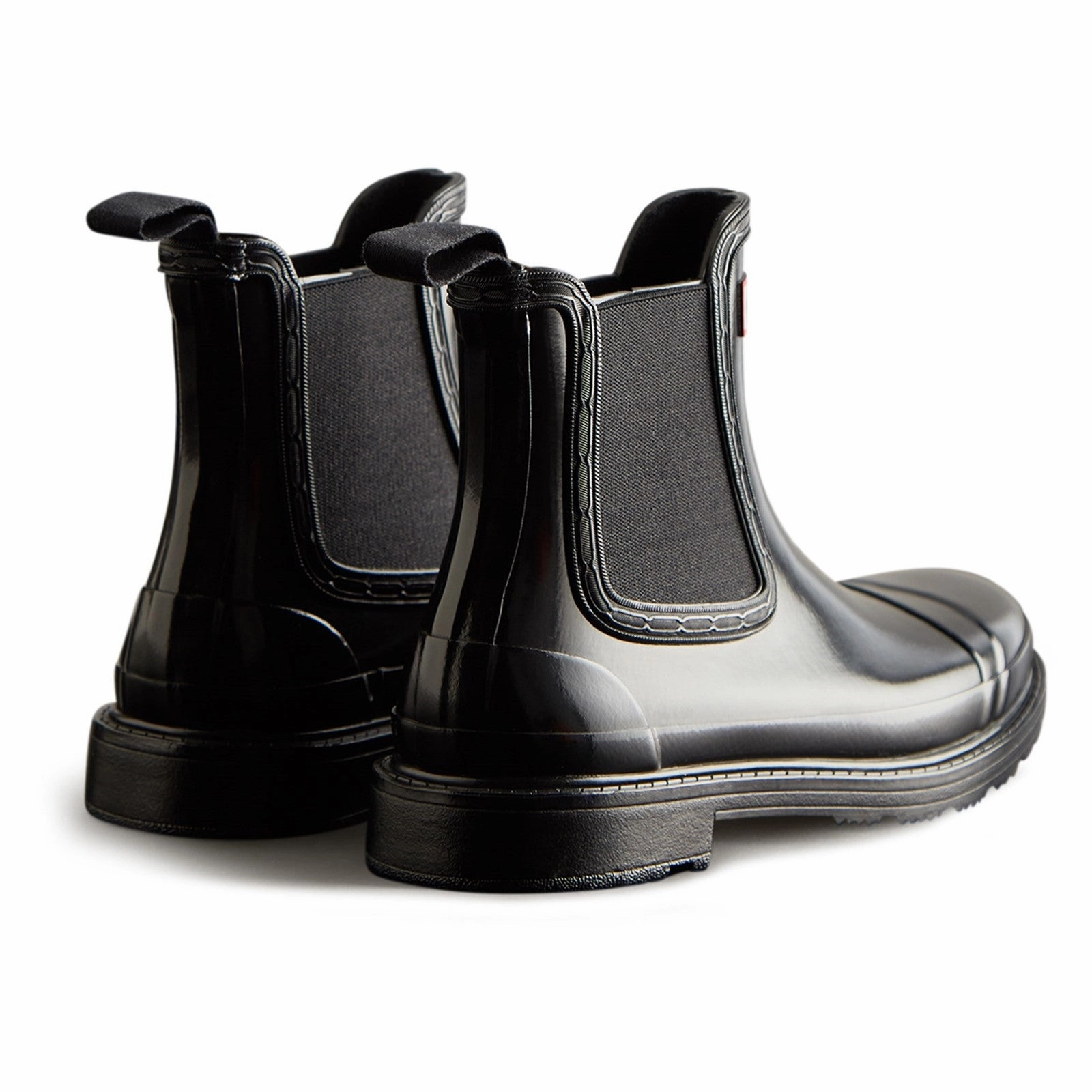 Trail Grip Max WFS1018RGL-BLK Commando Gloss Chelsea Boots Female Black