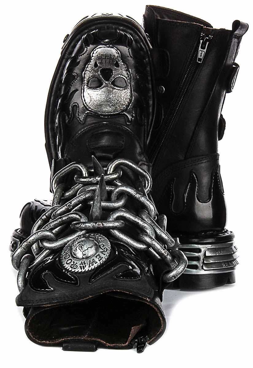 Trail Mobility Newrock 727 Chain Reactor In Black Silver