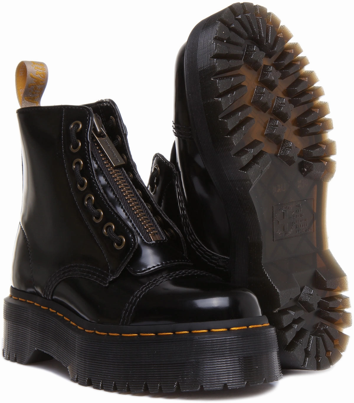 Trail Motion Gear Dr Martens Vegan Sinclair In Black For Women