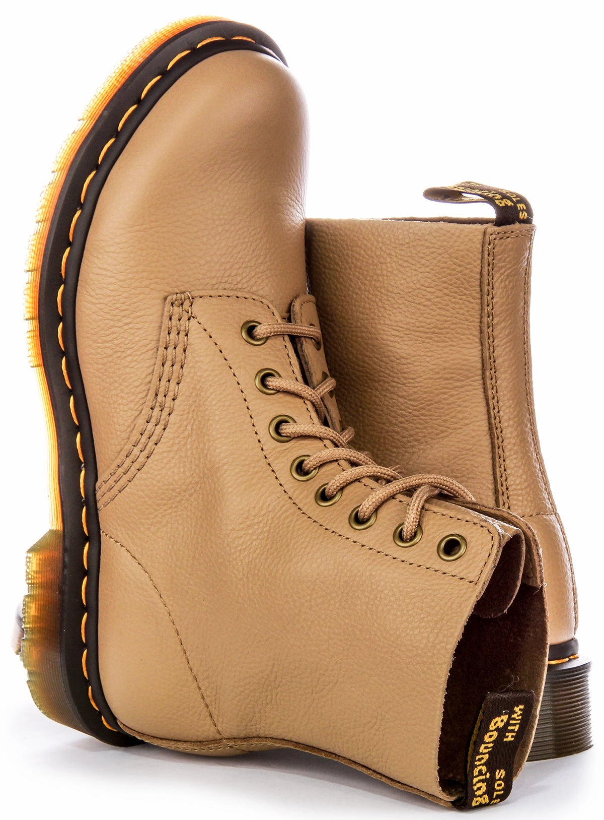 Trail Power Dr Martens 1460 Pascal In Tan For Women
