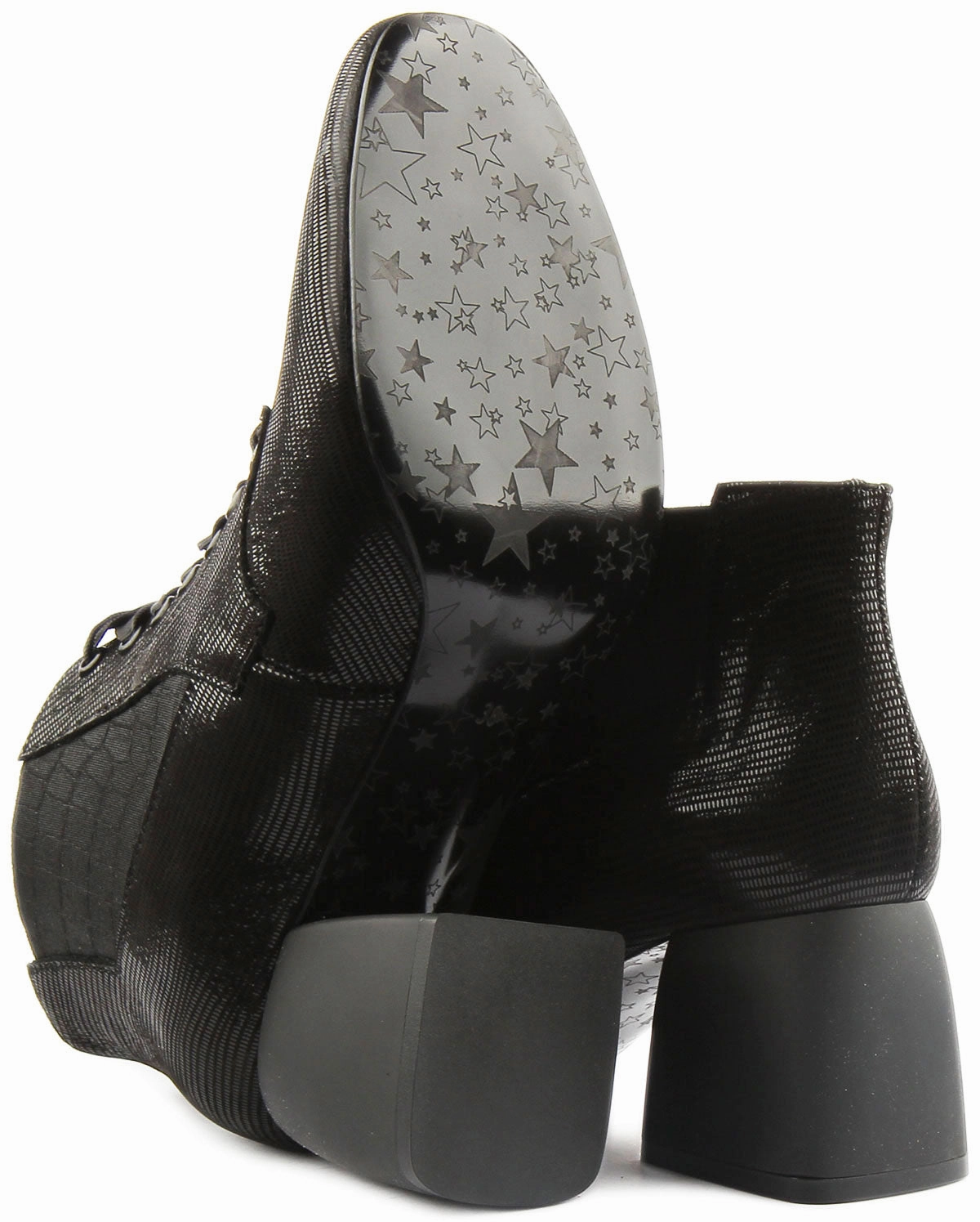 Trail Ready Boots Justin Reess England Hannah In Black