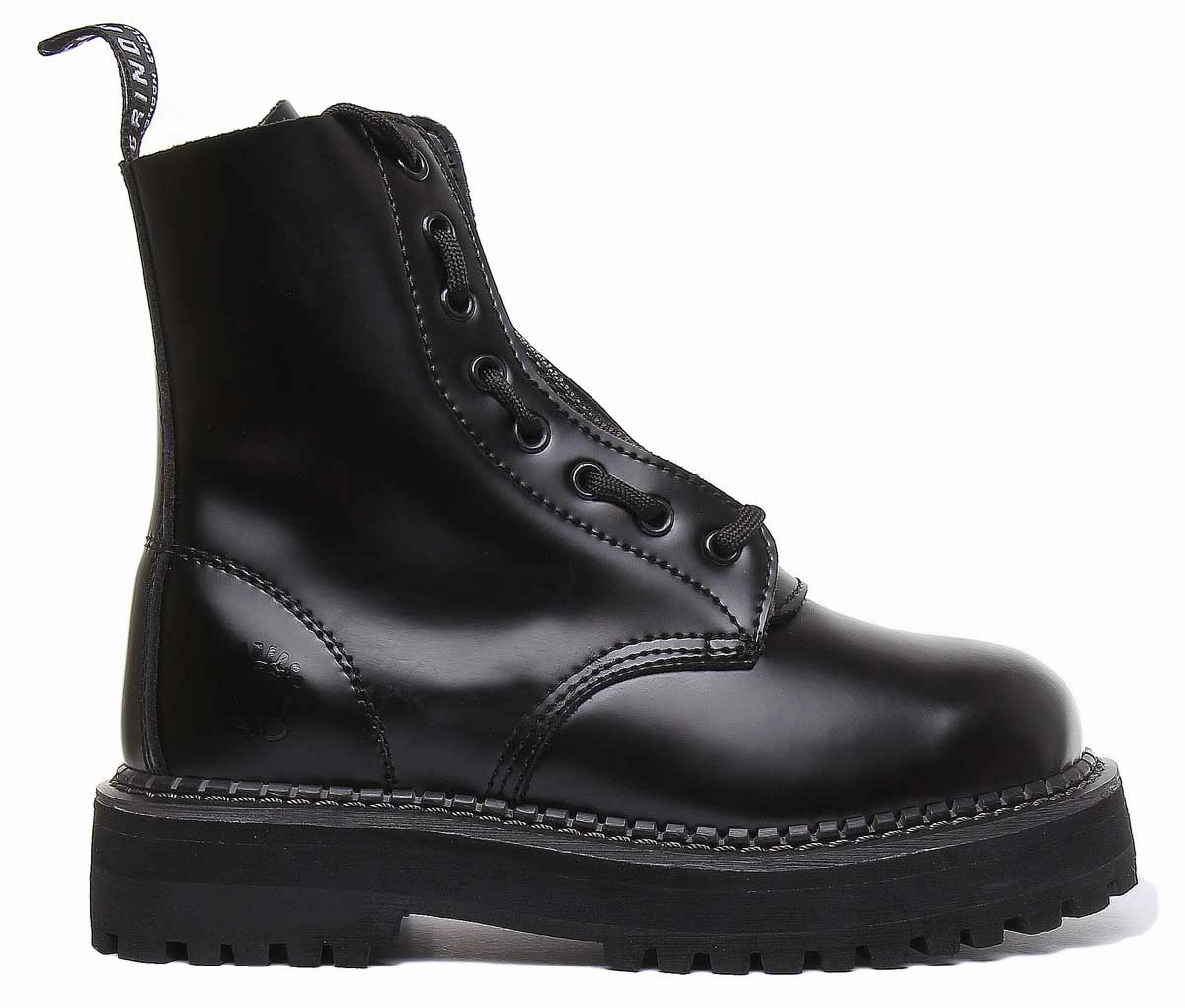 Trail Reinforcement Grinders Zip & Lace In Black