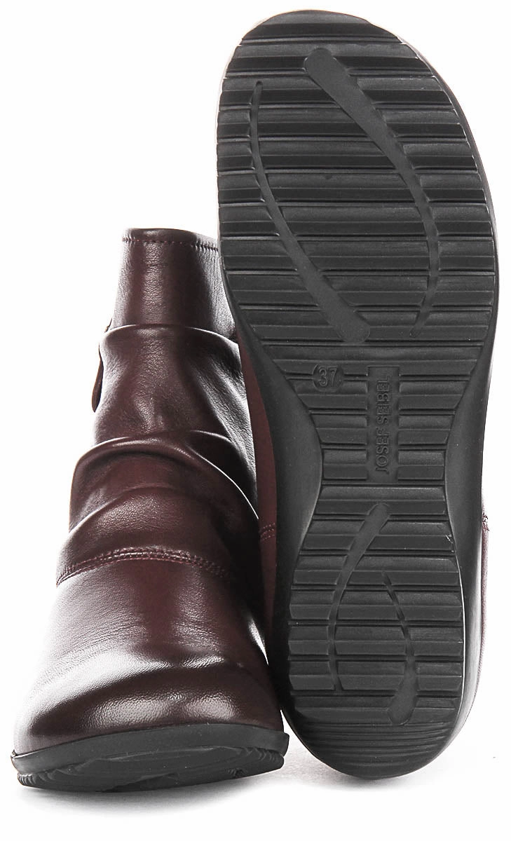 Trail Reinforcement Josef Seibel Naly 24 In Bordo For Women