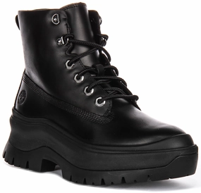 Light Weight Walking Water Repellent Timberland Roxie Lane Mid A295J In Black For Women